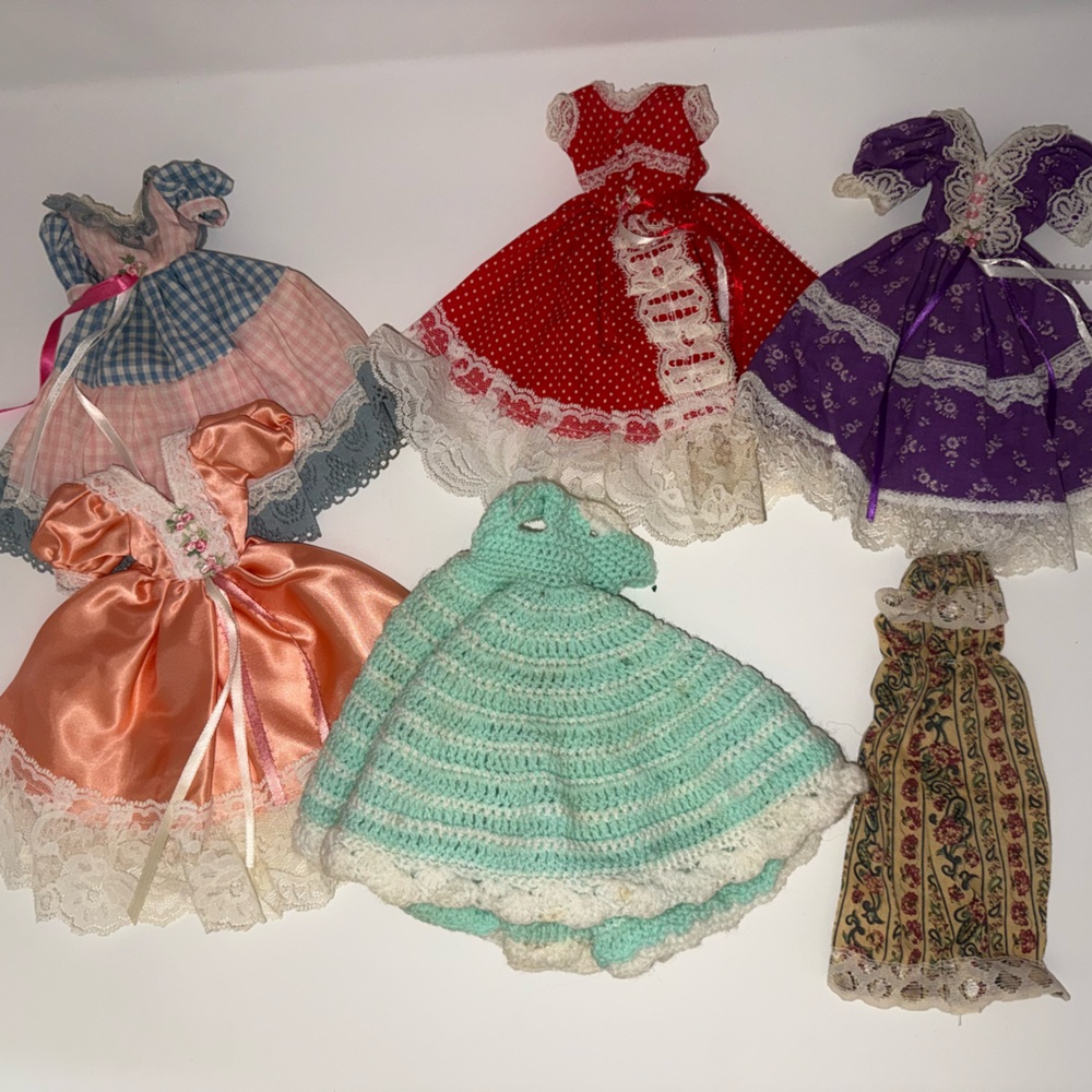 Handmade Vintage Barbie Doll Dress Collection